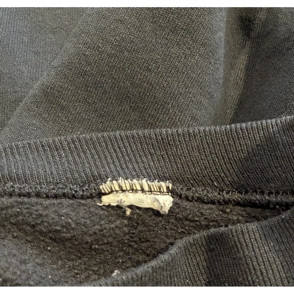 Vintage Polo Ralph Lauren Embroidered‎ Logo Sweatshirt Black